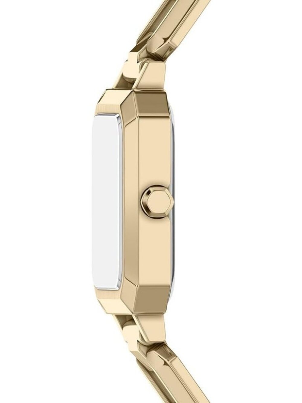 Women's Gold Leila Quartz Brown Dial Analog Quartz Bracelet Fashion Wrist Watch - Picture 3 of 7